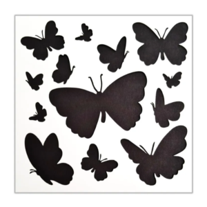 Butterfly – Butterflies Reusable Stencil 8×8 Inch